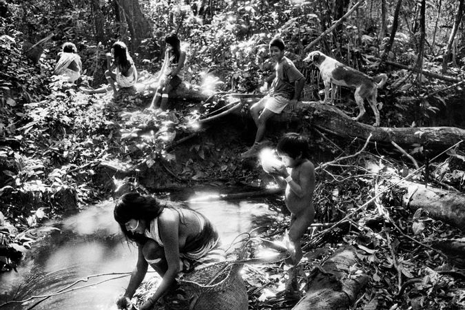 Marubo-Indigene. Bundesstaat Amazonas, Brasilien