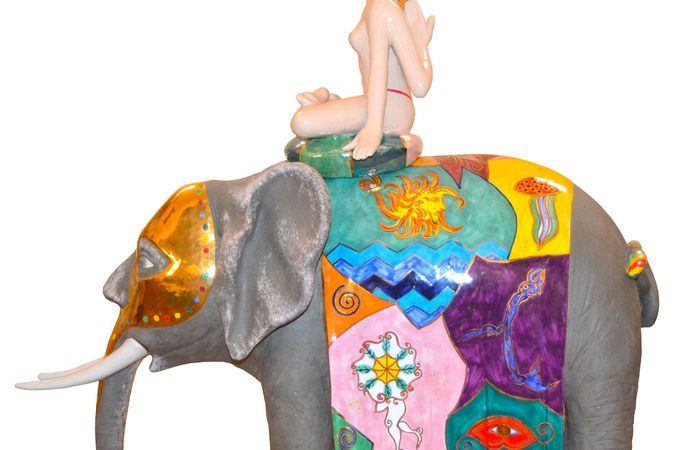 Bébé éléphant Ganeshino