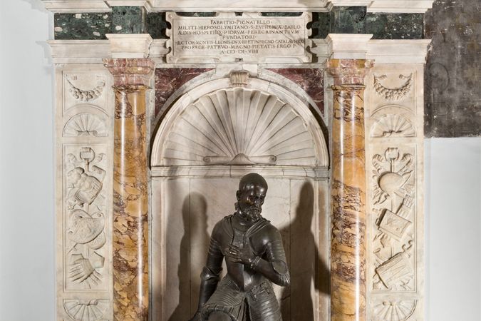 Funeral monument of Fabrizio Pignatelli