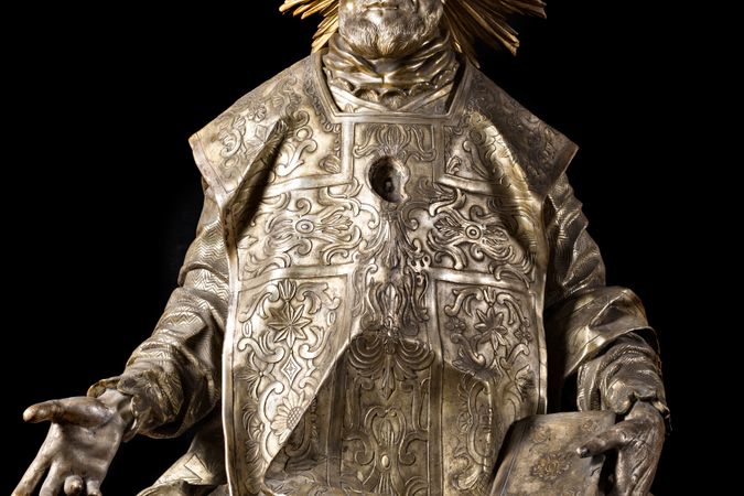 Reliquary bust of San Filippo Neri