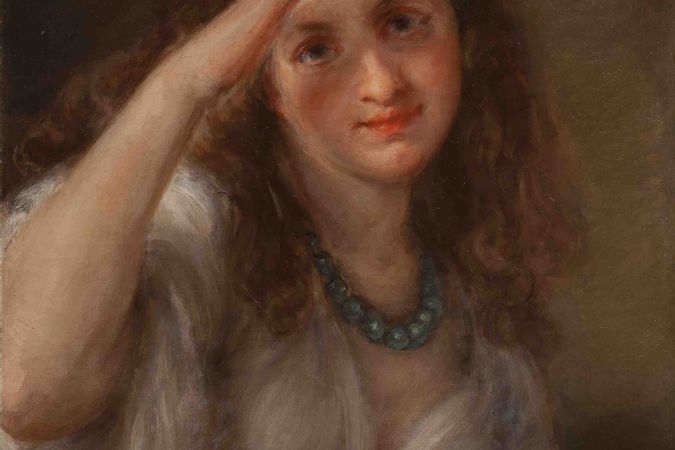 Portrait of Gina Caccia (The Green Necklace)