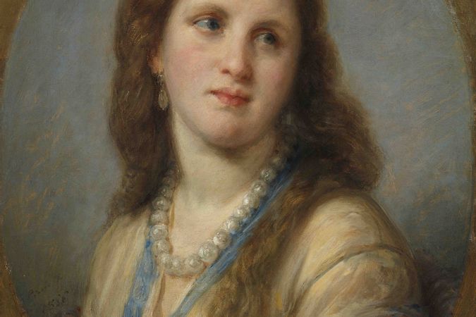 Portrait of a young girl