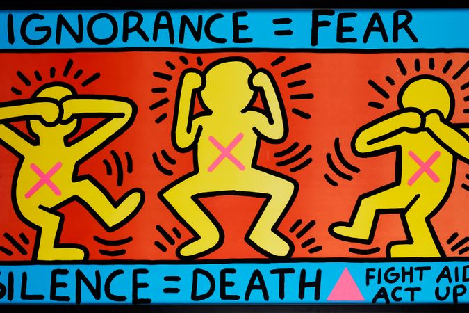 Ignorance=Fear / Silence=Death