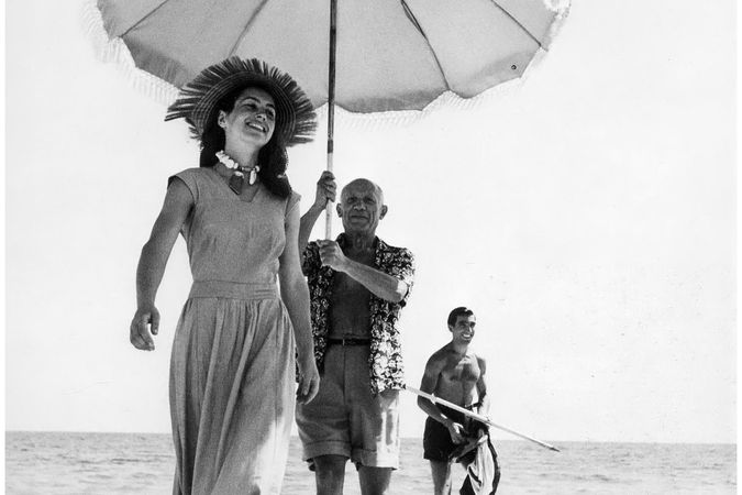 Picasso and Francoise Gilot