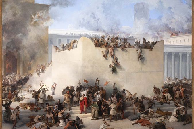 Die Zerstörung des Tempels in Jerusalem