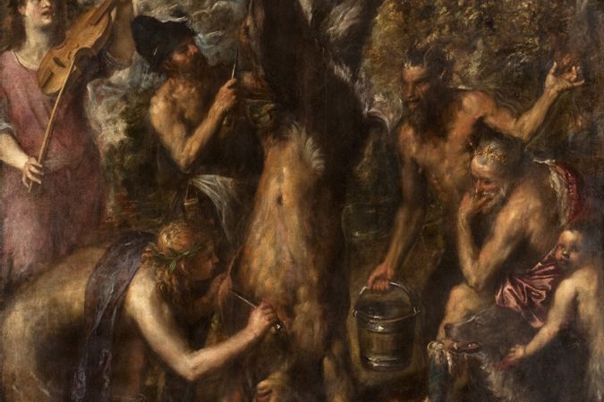 La punition de Marsyas