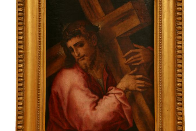 Christus trägt das Kreuz