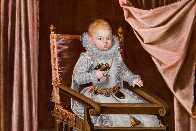 Portrait of the infant Alfonso of Austria