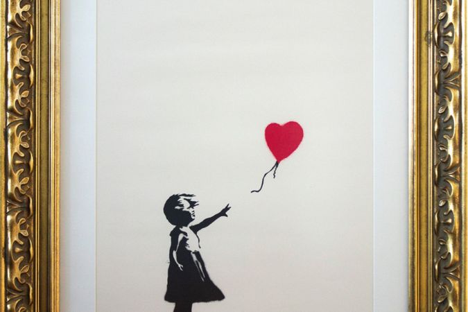 Girl with balloon