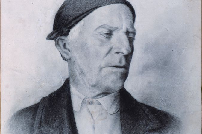 Retrato de Ceferino Pallás (tío de Pablo Gargallo)