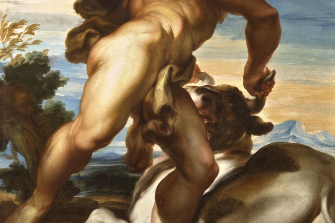 Herkules und der kretische Stier