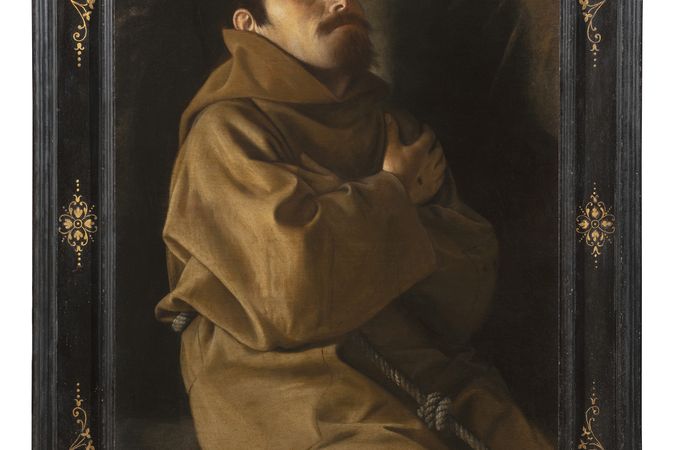 St. Francis in ecstasy