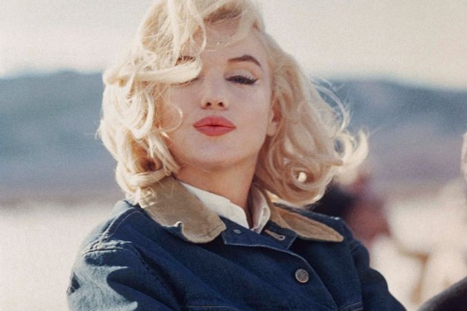 Marilyn Monroe dans le désert du Nevada