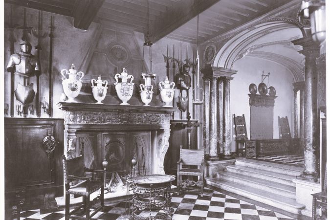 Interior of the Italian Artistic House