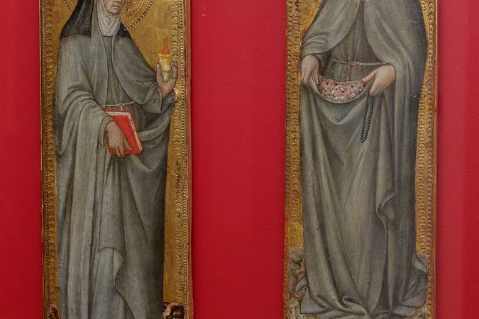 Santa Chiara d'Assisi e santa Elisabetta d'Ungheria