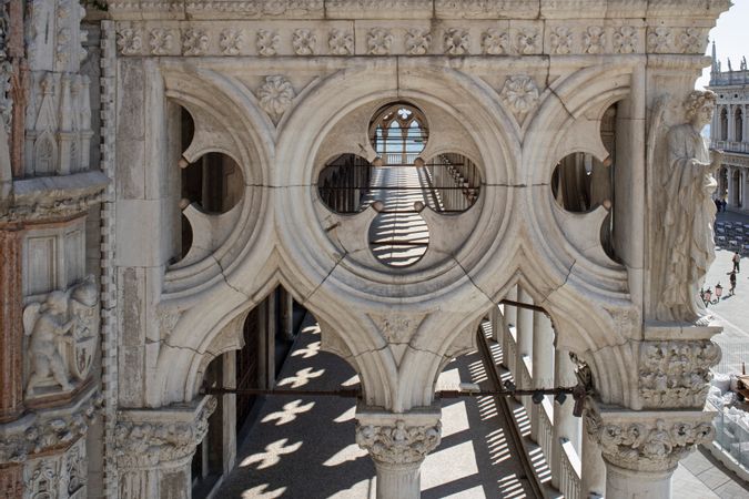 Palais Ducal, Aperçu de la Loggia Foscara