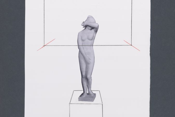 Study for “A come Accademia (II)”