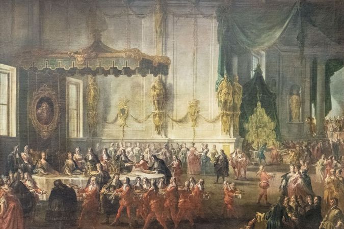 Elisabetta Farneses Hochzeitsbankett