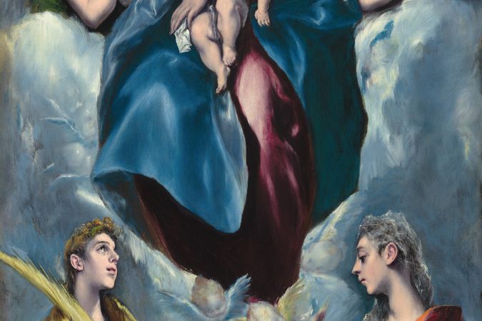 Madonna und Kind mit der Heiligen Martina und der Heiligen Agnes