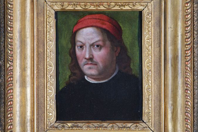 Porträt von Perugino