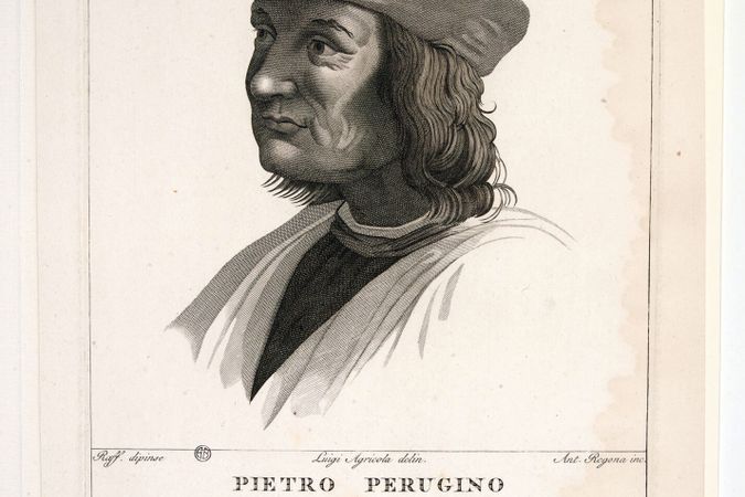 Porträt von Perugino