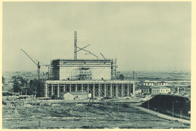 Cantiere del Palazzo Congressi e Ricevimenti