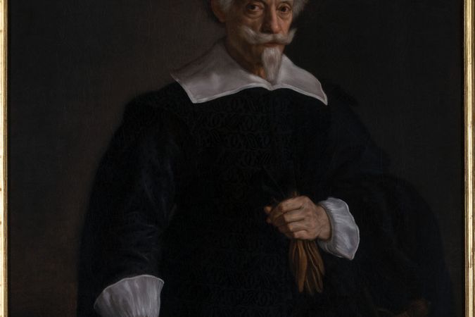 Porträt eines alten Herrn