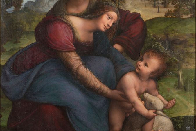 Kopie der Madonna und der Heiligen Anna