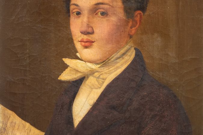 Porträt des Grafen Gaetano Albinici