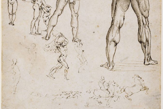 Nudes for the Battle of Anghiari