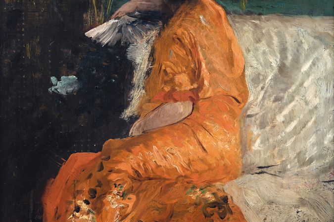 The orange Kimono