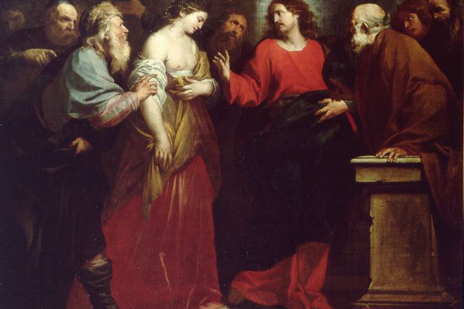 Christus und die Ehebrecherin