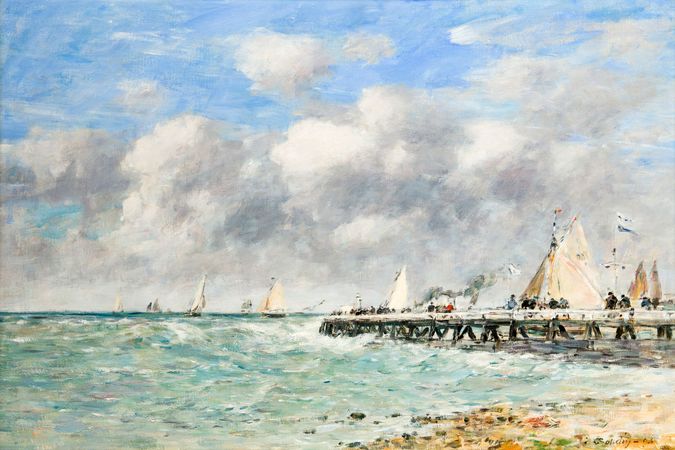 La jetée de Trouville