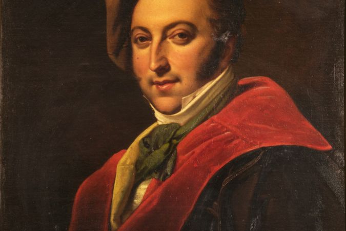 Porträt von Rossini