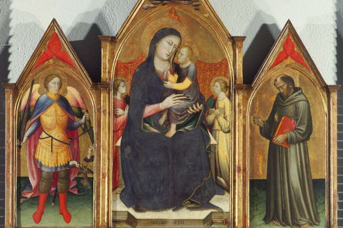 Madonna con Bambino e i santi Michele e Francesco