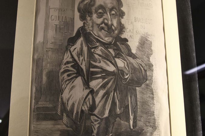 Caricatura di Rossini