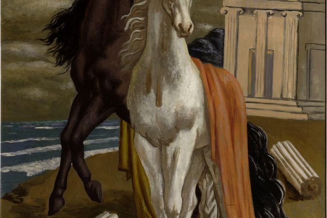 Agamemnon's horse (due cavalli sulla spiaggia)