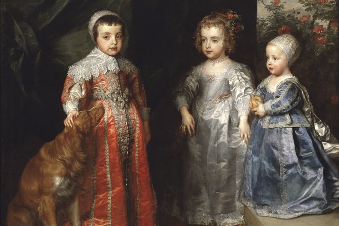 The three eldest sons of Charles I