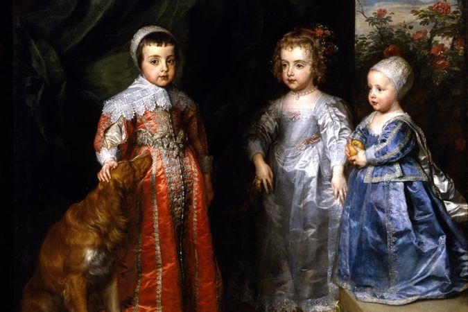 The children of Charles I of England