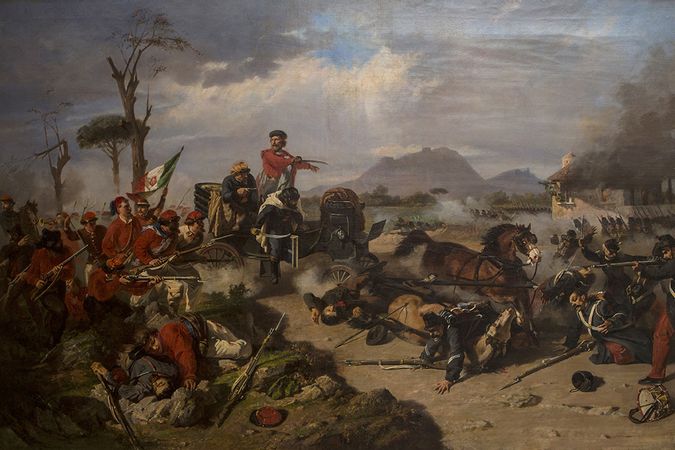 Folge der Schlacht am Volturno: 1.-2. Oktober 1860