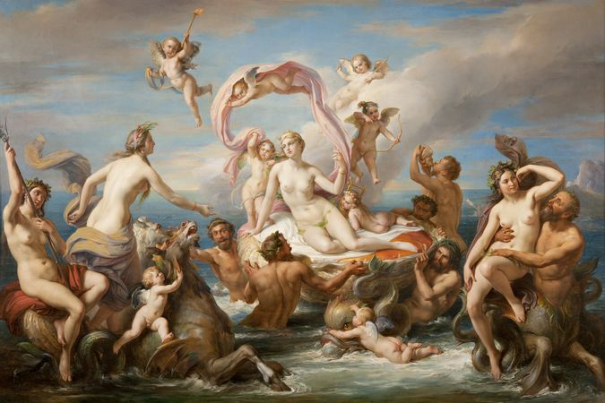 El triunfo de Venus (El encuentro de Venus y Anfitrite)