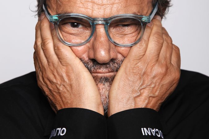 Portrait of Oliviero Toscani