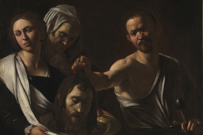 Salome with the head of the Baptist