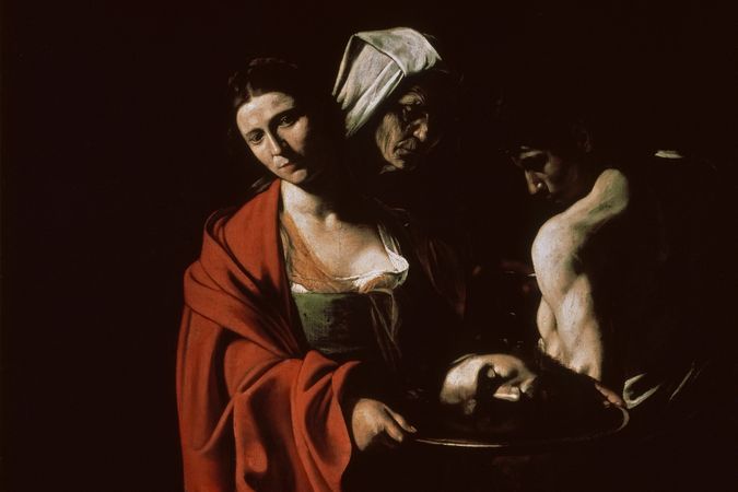 Salome with the head of the Baptist