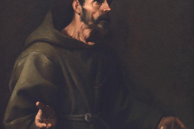 St. Francis receives the stigmata