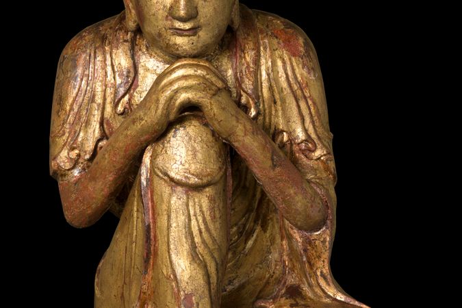 Buda Shakyamuni en meditación
