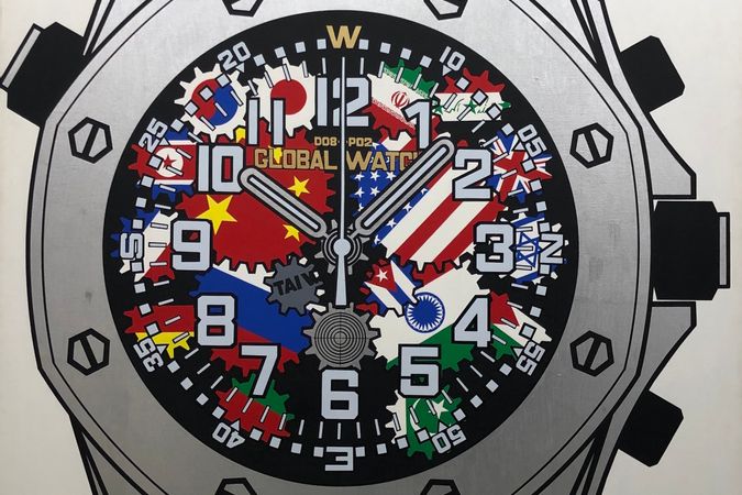 reloj de pulsera internacional