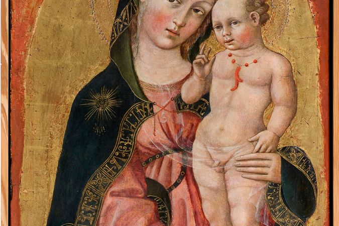 Die Madonna mit Kind