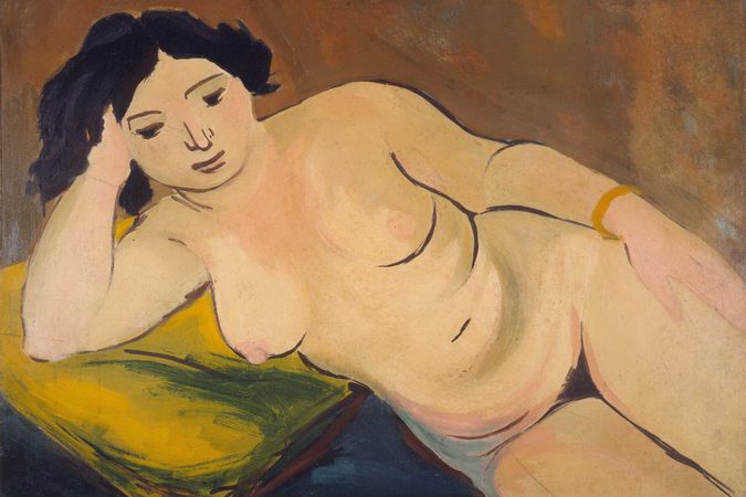 Female Nude (Ginia) (Ginia with head resting on her arm)