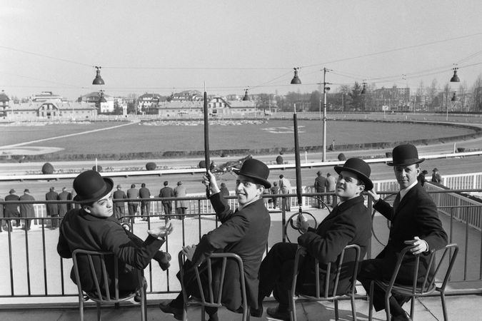 Die Eulen im San Siro Hippodrom